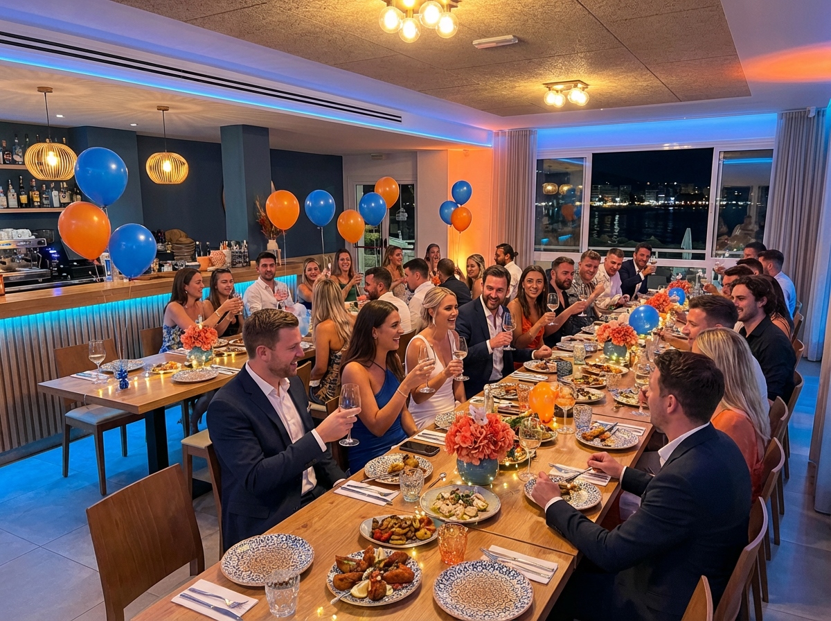 Pack fiesta completa con cena espectáculo y discoteca para despedidas