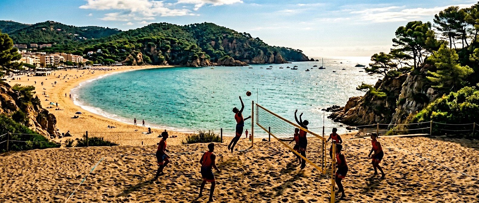 Grupo de amigos recibiendo briefing de seguridad antes de entrar al circuito de karting