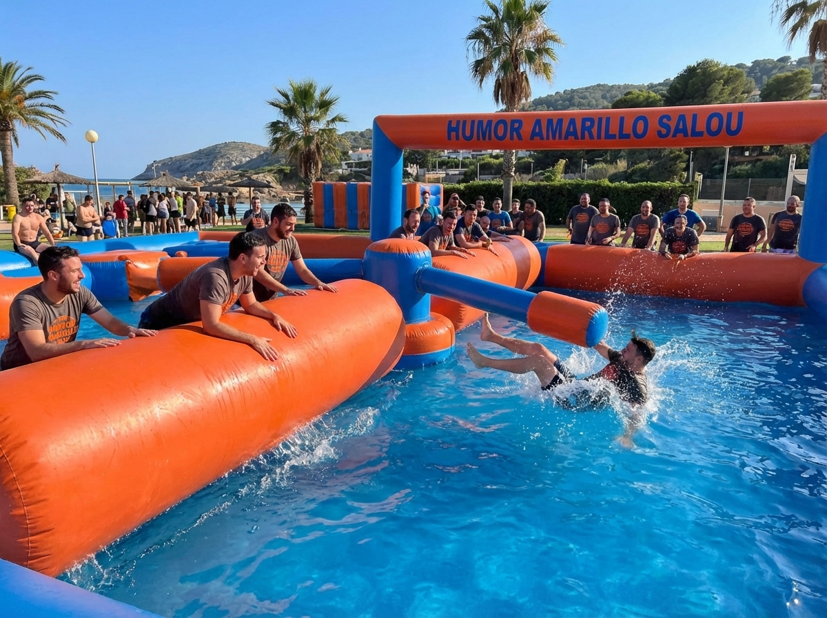 Humor amarillo modalidad invierno para despedidas en Cataluña