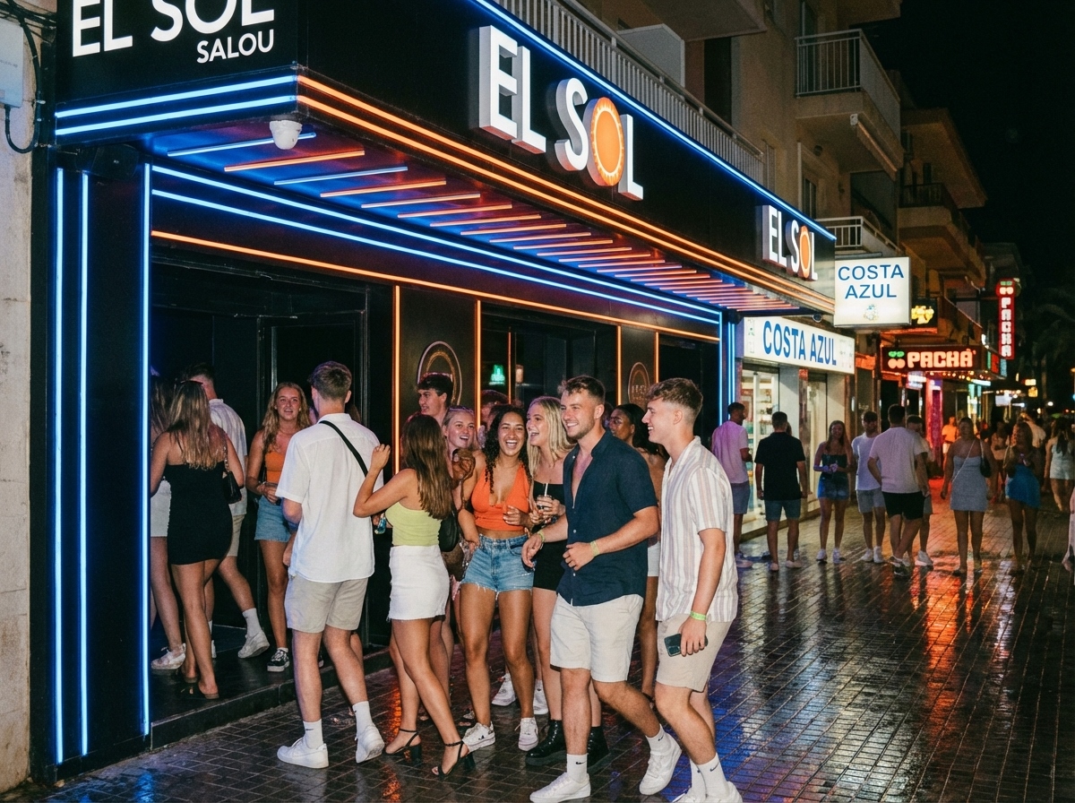 Fiesta nocturna incluida en el Pack Low Cost para despedidas