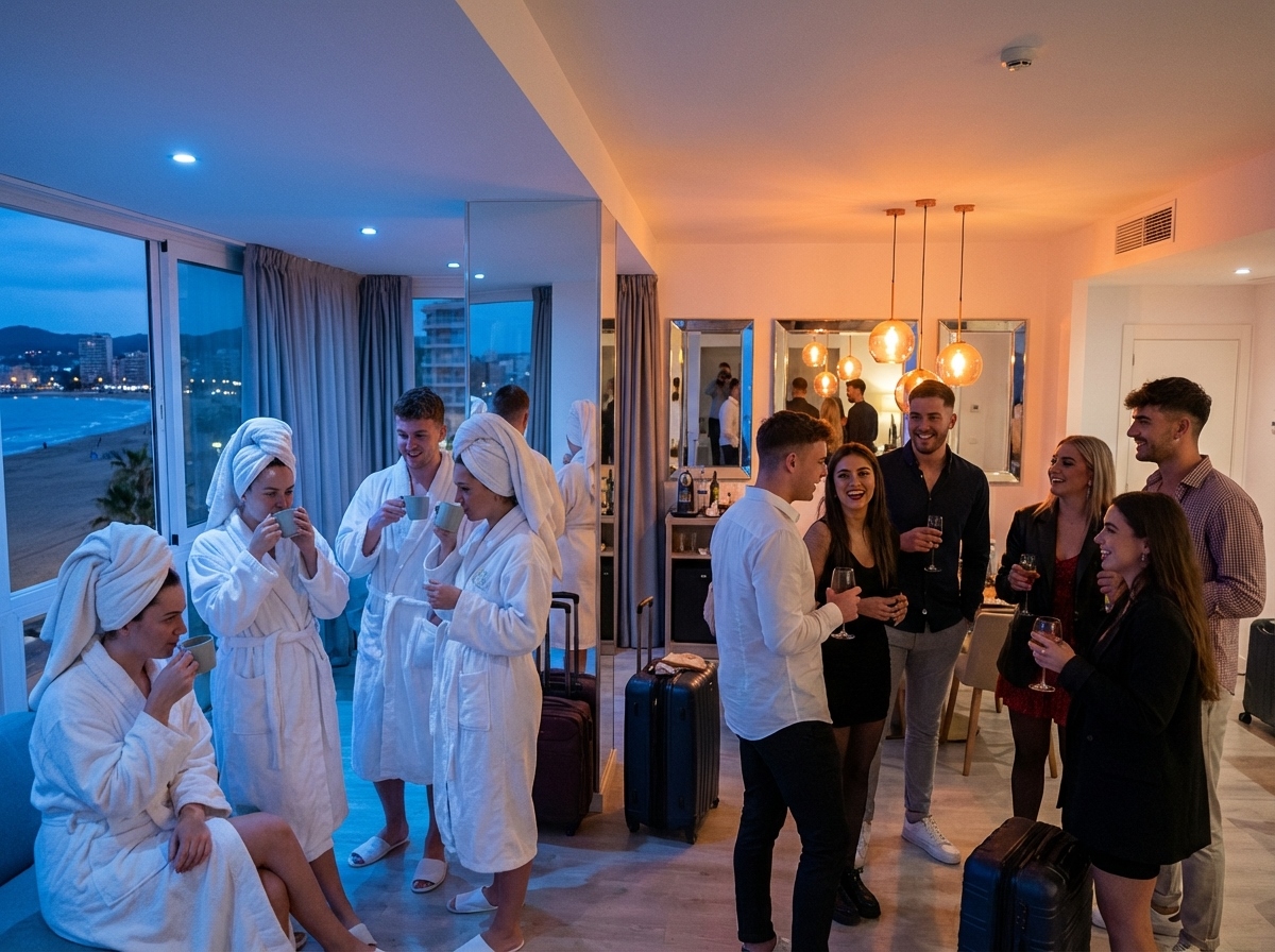 Pack spa más fiesta en barco despedidas